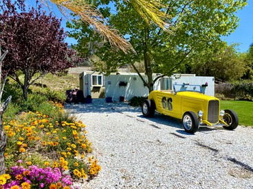 Cozy Container in Devore Heights, California, for Glamping Getaways on Route 66 - Devore Heights, California - glamping.directory